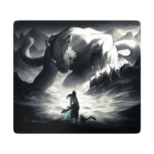 Tekkusai "The Beast" Glass Mouse Mat - Limited Edition