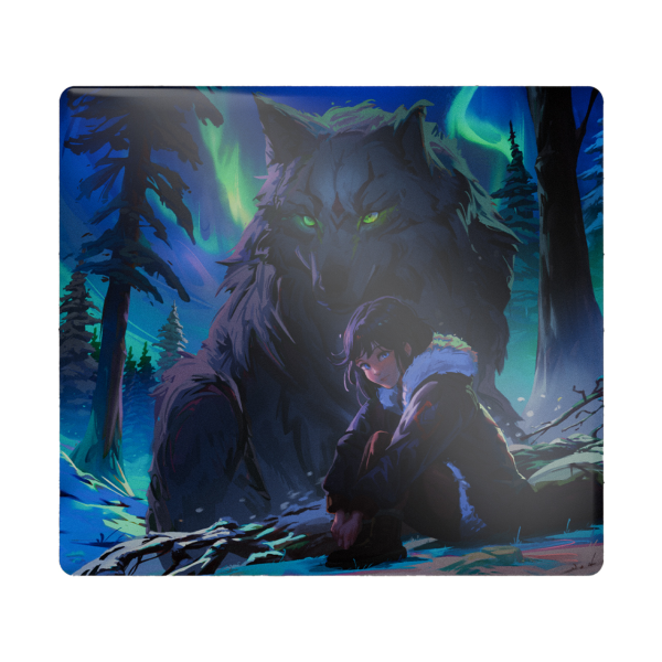 Tekkusai "The Guardian" Glass Mouse Mat - Limited Edition
