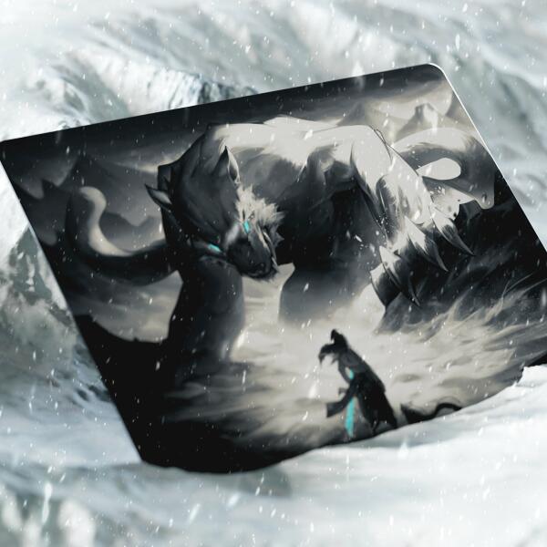 Tekkusai "The Beast" Glass Mouse Mat - Limited Edition
